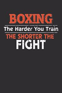 Boxing The Harder You Train the Shorter the Fight