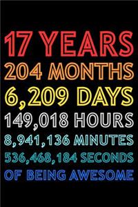 17 Years Of Being Awesome