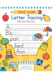 Trace Along Letter Tracing Printing Practice