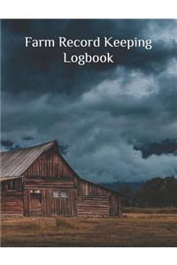 Farm Record Keeping Logbook