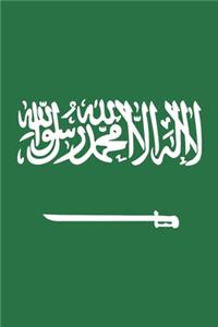 Saudi Arabia Travel Journal - Saudi Arabia Flag Notebook - Saudi Arabian Flag Book