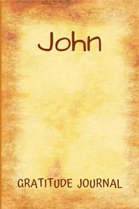 John Gratitude Journal