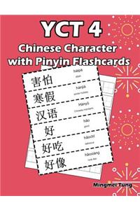 Yct 4 Chinese Character with Pinyin Flashcards