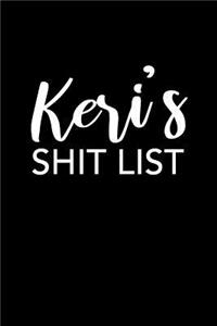 Keri's Shit List