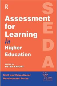 Assessment for Learning in Higher Education