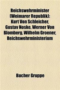 Reichswehrminister (Weimarer Republik)