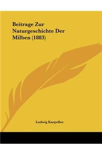 Beitrage Zur Naturgeschichte Der Milben (1883)