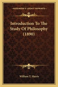 Introduction to the Study of Philosophy (1890)