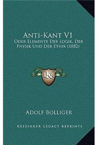 Anti-Kant V1