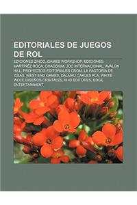 Editoriales de Juegos de Rol