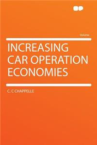 Increasing Car Operation Economies