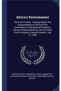 Africa's Environment