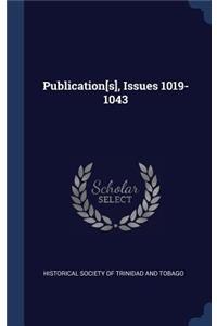 Publication[s], Issues 1019-1043