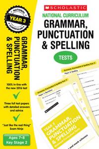 Grammar, Punctuation and Spelling Test - Year 3