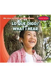 Lo Que Oigo / What I Hear