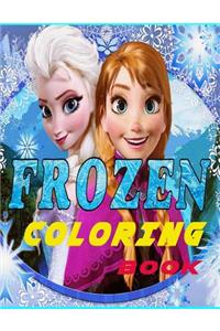 Frozen coloring book