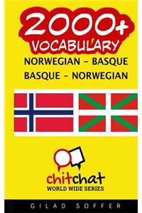 2000+ Norwegian - Basque Basque - Norwegian Vocabulary