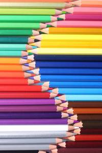 A Rainbow of Colored Pencils Journal