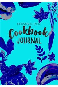 Cookbook Journal Personalized