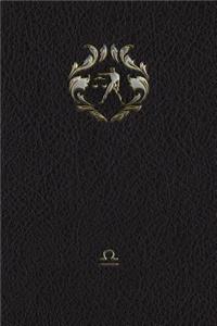 Monogram Libra Notebook