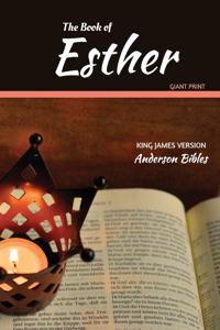 Book of Esther: The Holy Bible, King James Version, GIANT Print Bible