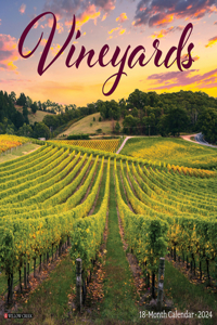 Vineyards 2024 12 X 12 Wall Calendar