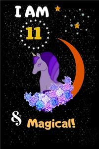 I am 11 & Magical Unicorn Journal
