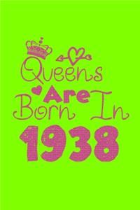 Queens Are Born In 1938 Notebook