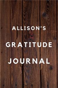 Allison's Gratitude Journal