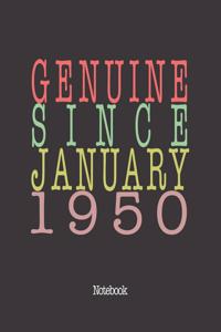 Genuine Since January 1950