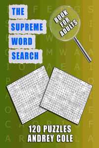 The Supreme Word Search Book For Adults