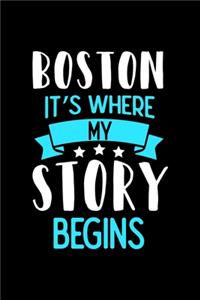 Boston It's Where My Story Begins