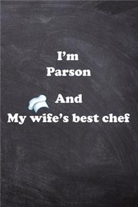 I am Parson And my Wife Best Cook Journal