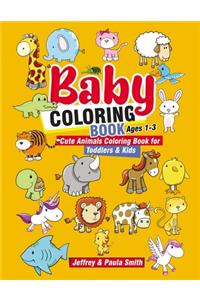 Baby Coloring Books Ages 1-3