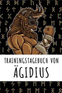 Trainingstagebuch von Ägidius
