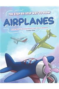 Step-by-Step Way to Draw Airplanes