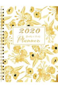 2020 Monthly and Weekly Planner