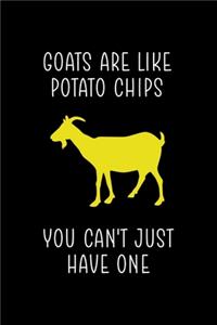 Goats Are Like Potato Chips You Can´t Just Have One