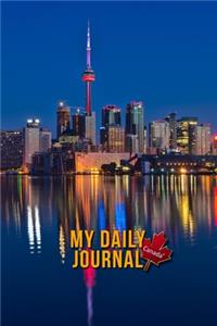 My Daily Canada Journal Toronto Dot Grid Notebook