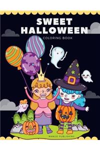 Sweet Halloween Coloring Book