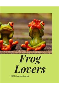Frog Lovers 2020 Calendar Journal