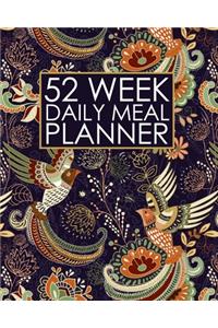 52 Week Daily Meal Planner