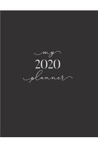 My 2020 Planner