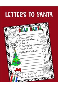 Letter to Santa - Dear Santa