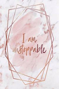 I Am Unstoppable Notebook