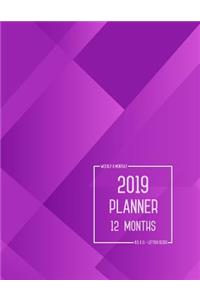 Planner 2019 12 Months