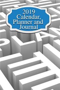 2019 Calendar, Planner and Journal