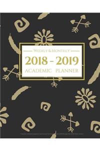 2018-2019 Academic Planner Weekly and Monthly