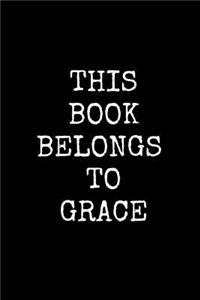 This Book Belongs To Grace