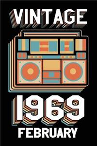 Vintage 1969 February